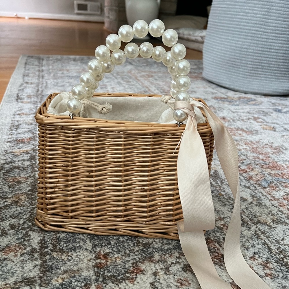 Rattan Woven Handbag